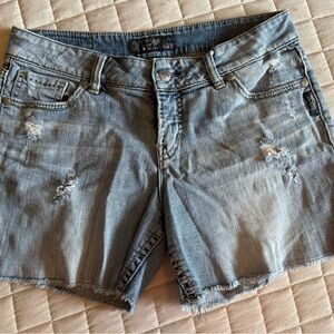 Silver Suki Jean shorts